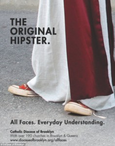 Jesus hipster poster