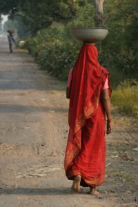 Indian woman poor