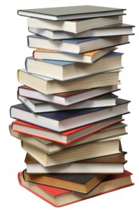 book stack