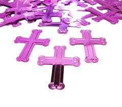 pink crosses