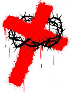 bloody cross