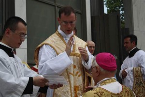 Fr. Kenneth Walker on his ordination day in May, 2009