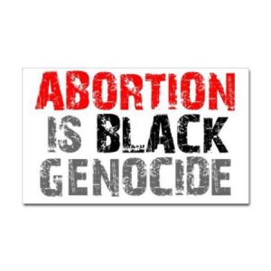 abortion black genocide