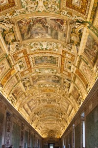 Ceiling of Sistine chapel