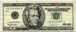 $20 bill
