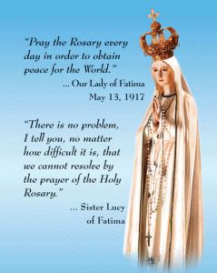 Rosary promises Fatima