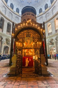 The Edicule in the Church of the Holy Sepulchre