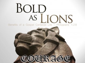 Stand firm bold-courage-lion
