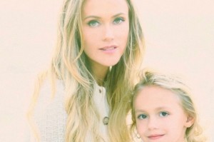 Katie May and her daughter Mia