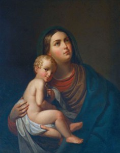 10004838 - blessed virgin mary with baby jesus