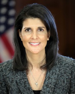 Nikki Haley, US Ambassador to the UN