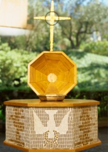 baptismal font