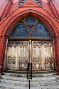 church doors